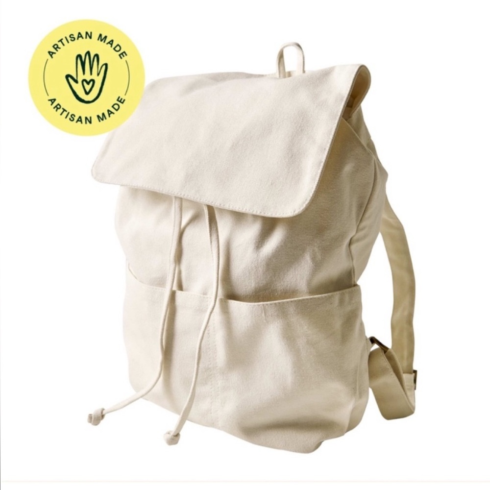 NWOT ❄️ Laude the Label canvas backpack